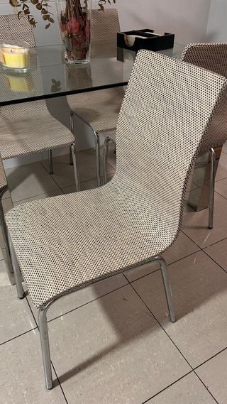 Mesa y 4 sillas cocina El Corte Inglés