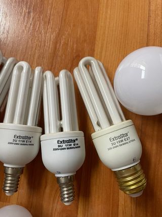 Lote Bombillas LED y Bajo Consumo