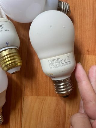 Lote Bombillas LED y Bajo Consumo