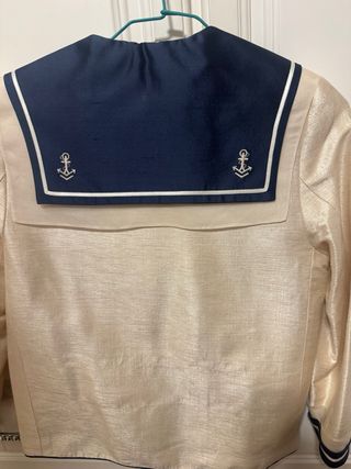 Traje comunión niño Barcarola beige azul