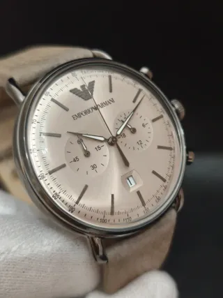 Reloj Emporio Armani AR11107 Aviator Beige