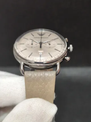 Reloj Emporio Armani AR11107 Aviator Beige