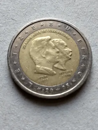Moneta 2 Euro Lussemburgo 2005