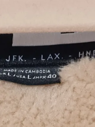 Chaqueta aviador marrón efecto piel y borreguillo