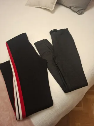 2 Mallas Negras  la negra es marca amisu  T 38.