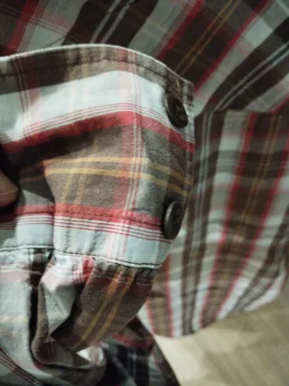 Camisa de cuadros hombre Talla M