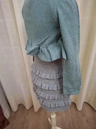 Vestido de punto para niña talla 7