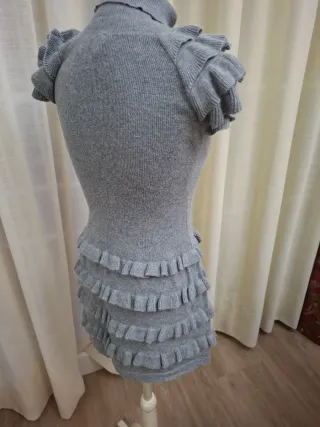 Vestido de punto para niña talla 7