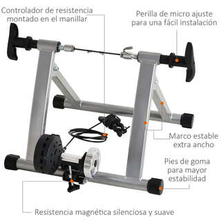 Rodillo de Bicicleta Entrenamiento 700C o 26-28"