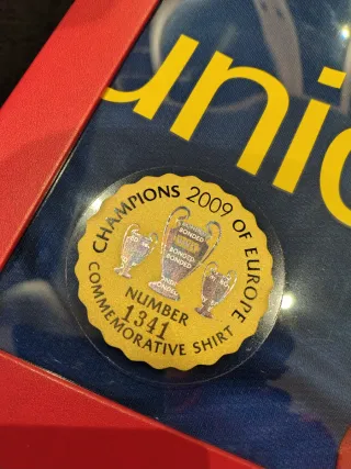 Box camiseta FC Barcelona Champions Roma 2009