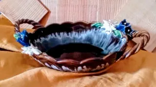 Ciotola Majolica Liezen Austria anni '30