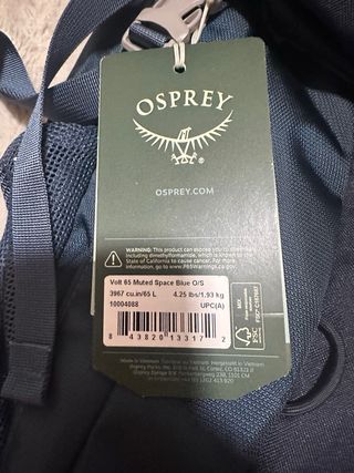 Mochila Osprey Volt 65