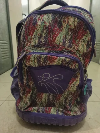 Mochila escolar Toto con ruedas