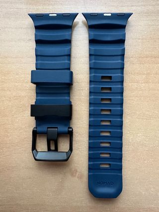 Apple Watch X Nomad 49mm Rocky Point Band Atlantic