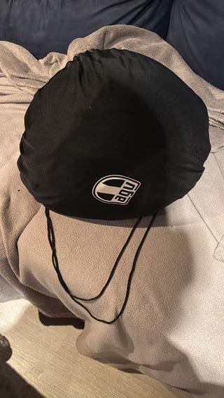 Casco Moto AGV K6 Rojo y Negro