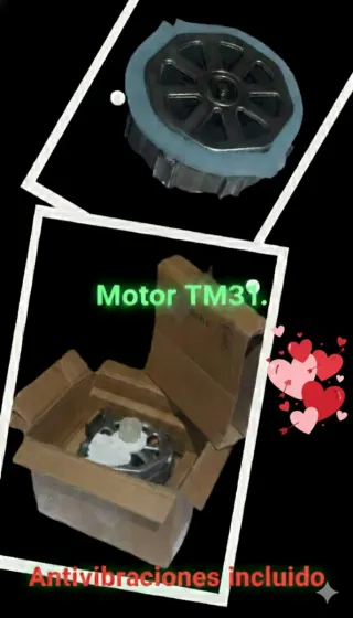 MOTOR RODAMIENTOS NUEVOS TM31 ORIGINAL THERMOMIX