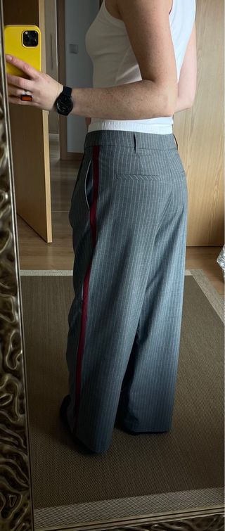 Pantalones Zara Raya Diplomática, S/26