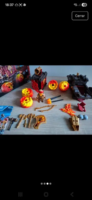 Playmobil Ariete Bandidos de Burnham