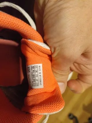 Zapatillas Adidas Fútbol Sala Naranja y Blanco