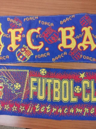 Bufandas FC Barcelona Antiguas