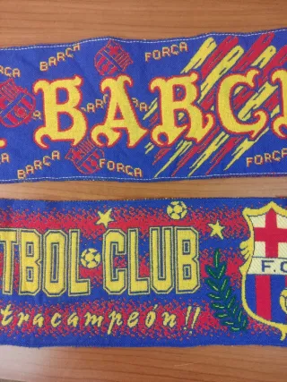 Bufandas FC Barcelona Antiguas