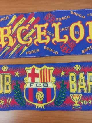 Bufandas FC Barcelona Antiguas