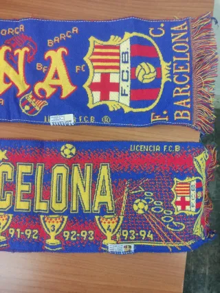 Bufandas FC Barcelona Antiguas
