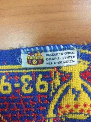 Bufandas FC Barcelona Antiguas