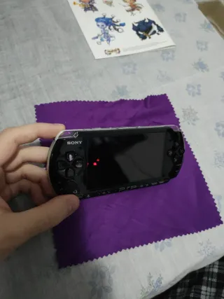 PSP 3000 Sony Negra