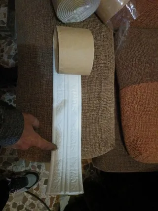 Moldura PVC 3D Espuma Decorativa