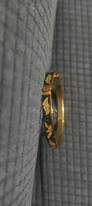 Pulsera Damasquinada Oro