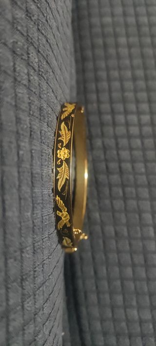 Pulsera Damasquinada Oro