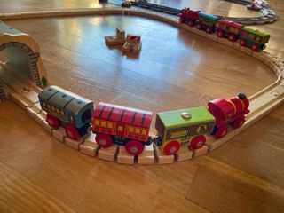 Villeroy & Boch Toys Delight Plato+ tren madera