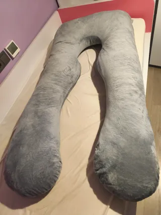 Almohada Embarazo Gris U