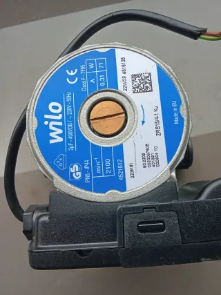 Bomba de agua Wilo ZRS15/4-1 Ku