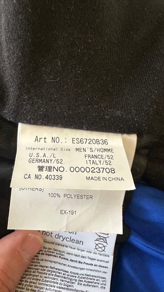 Pantalón de esquí Phenix azul hombre T52