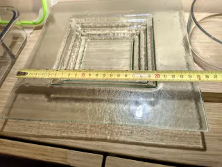 Lote cristal transparente