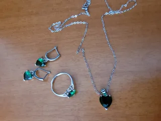 Conjunto Corazón Verde Nuevo