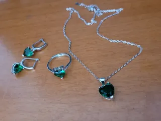 Conjunto Corazón Verde Nuevo