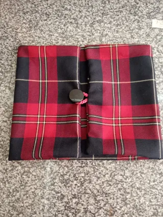 Cuello-bufanda cuadros escoceses nuevo