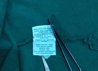 Polo Ralph Lauren Talla L Verde Manga Larga