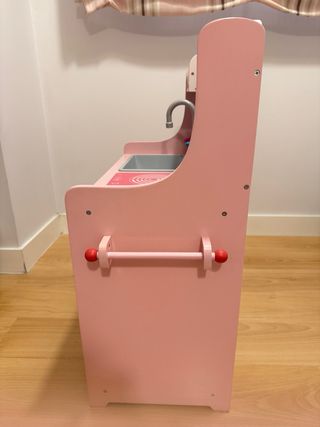 Cocinita Eurekakids Rosa Madera