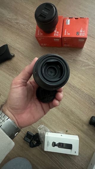 Lote objetivos Sony E-mount Full Frame