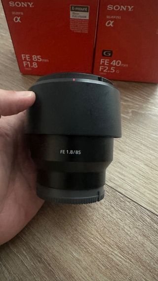 Lote objetivos Sony E-mount Full Frame