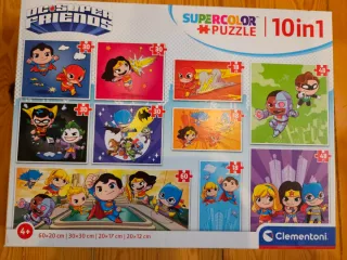 Clementoni Puzzles DC Super Friends 10 en 1