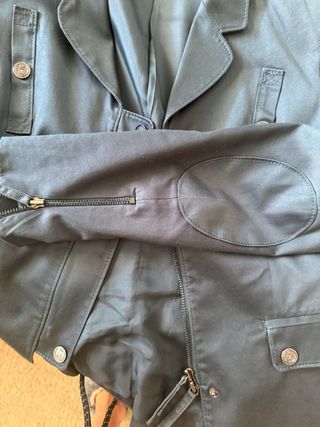 Chaqueta Purificación García Negra Talla M