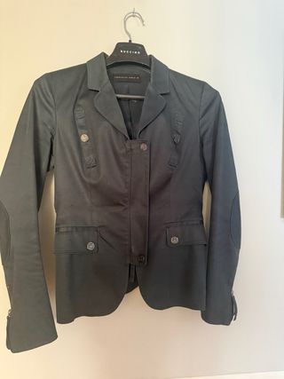 Chaqueta Purificación García Negra Talla M