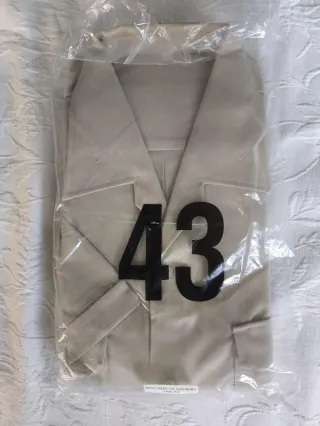 Camisa militar manga corta talla 43