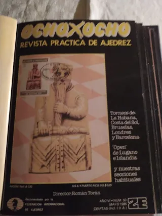 Revistas de ajedrez ochoxocho