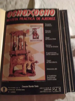 Revistas de ajedrez ochoxocho